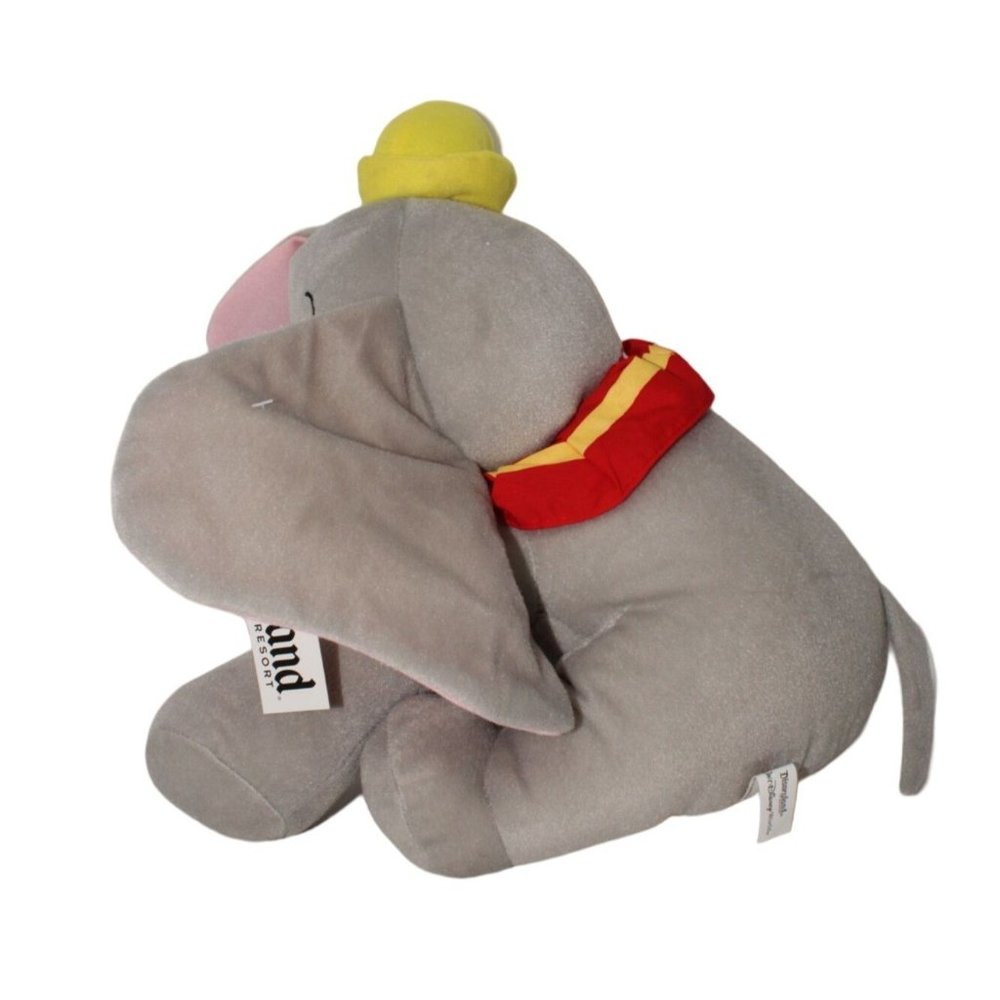 Disneyland Dumbo Flying Circus Elephant 14” Plush Walt Disney Parks Stuffed Toy - Picture 2 of 5